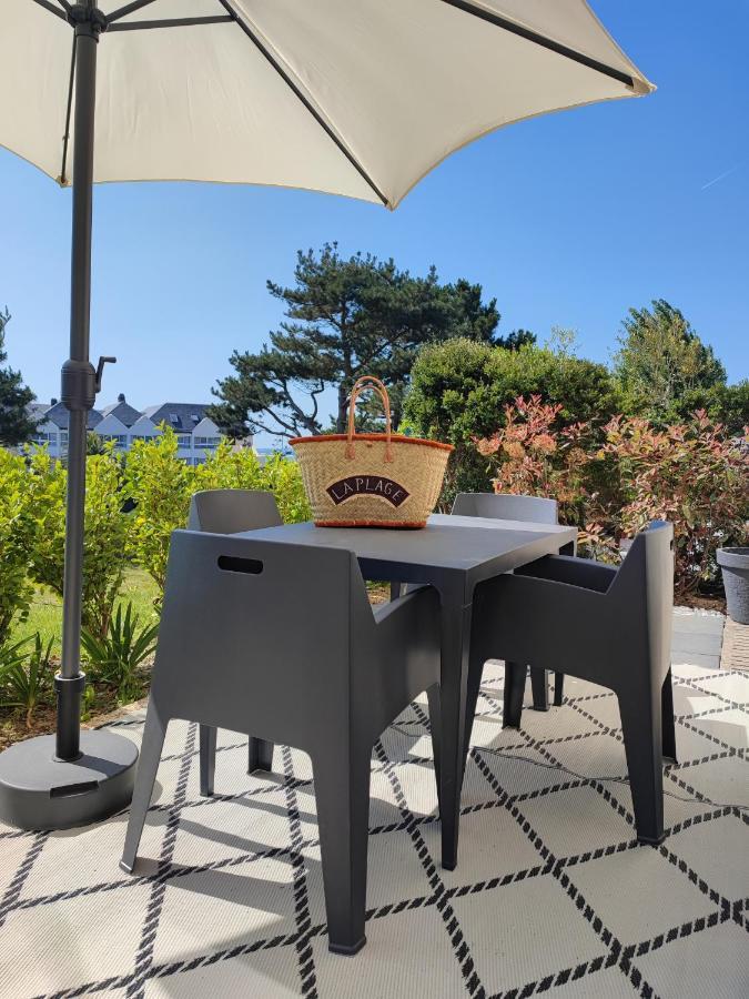Le 3 Appartement Vue Mer Avec Jardin 100M De La Plage Et De La Thalasso Конкарно Экстерьер фото